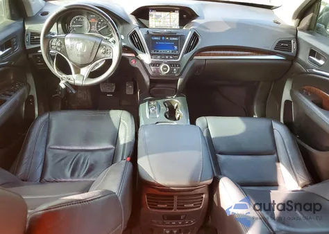 2017 Acura Mdx Technology из США, поврежденный, VIN 5FRYD4H59HB012013